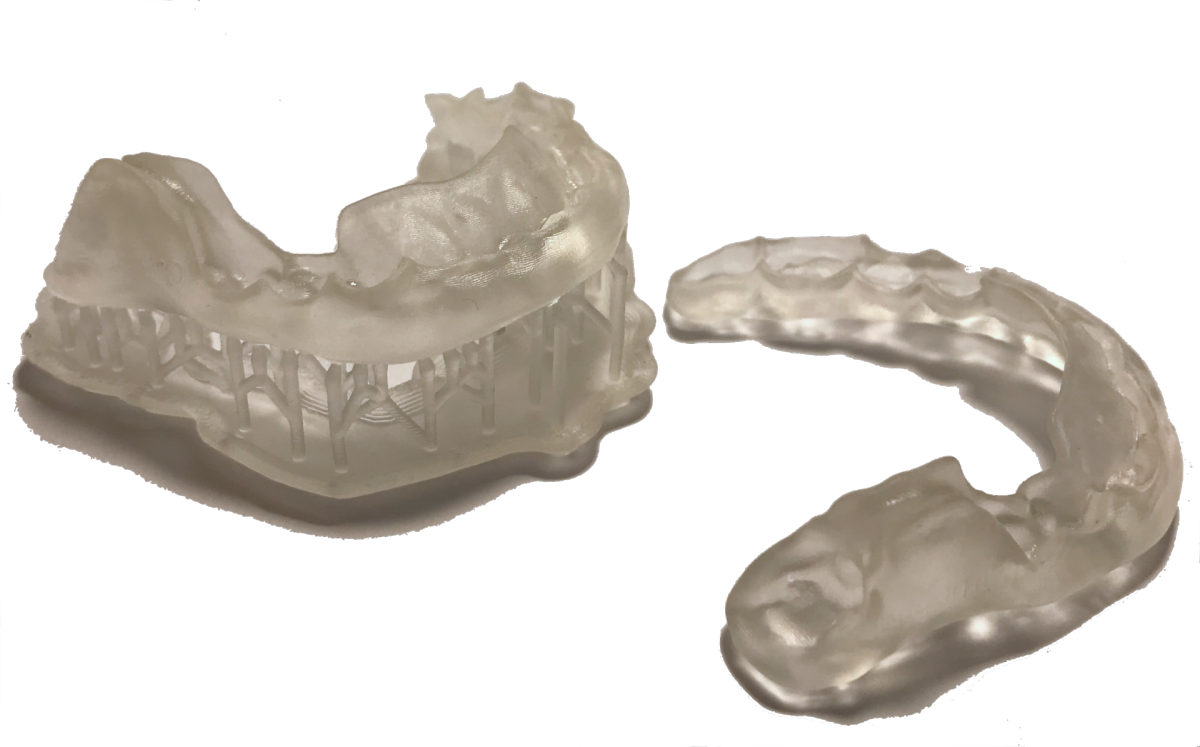 gouttière rigide dentaire impression 3D biocompatible